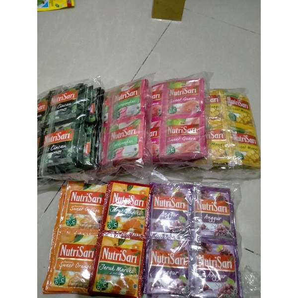 Nutrisari isi 10pcs/1renteng.