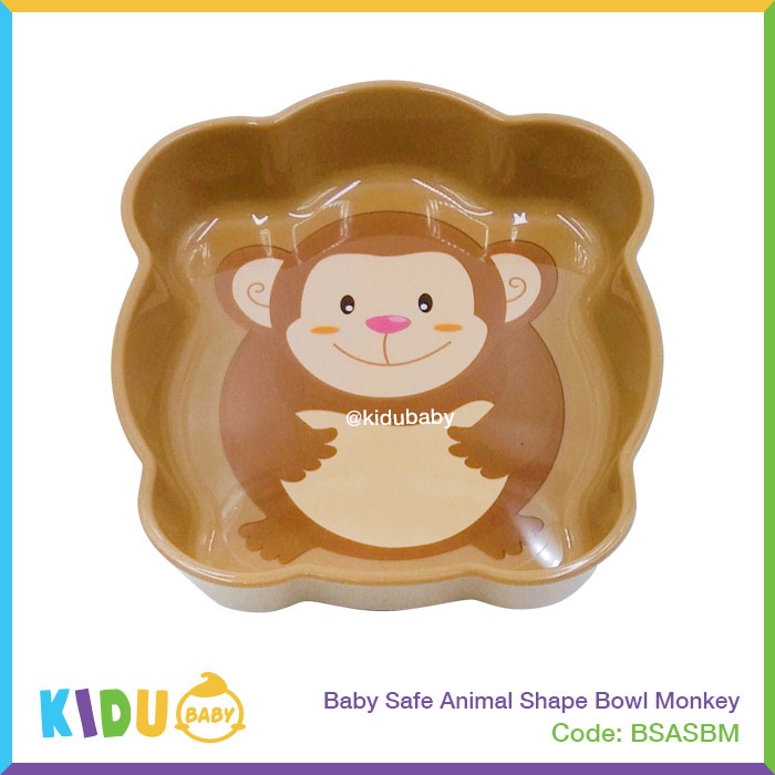 Baby Safe Animal Shape Bowl Perlengkapan Makan Bayi dan Anak Kidu Baby