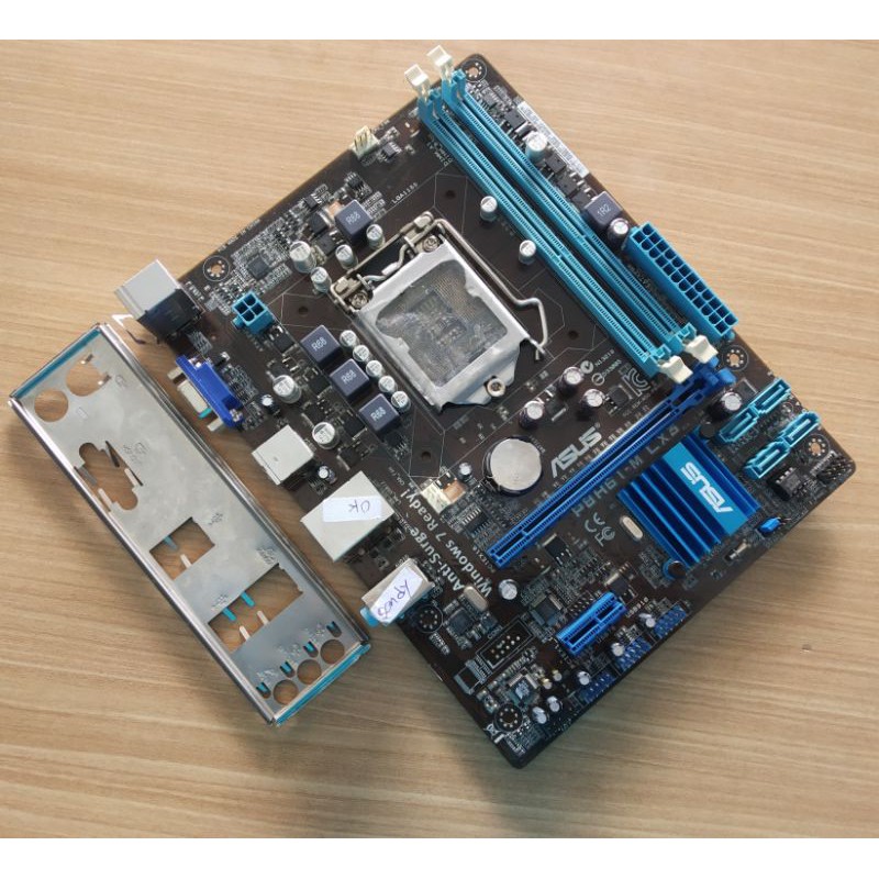 Mobo h61 Gigabyte /Asus - motherboard 1155 - mobo 1155 plus i3 2120 hsf