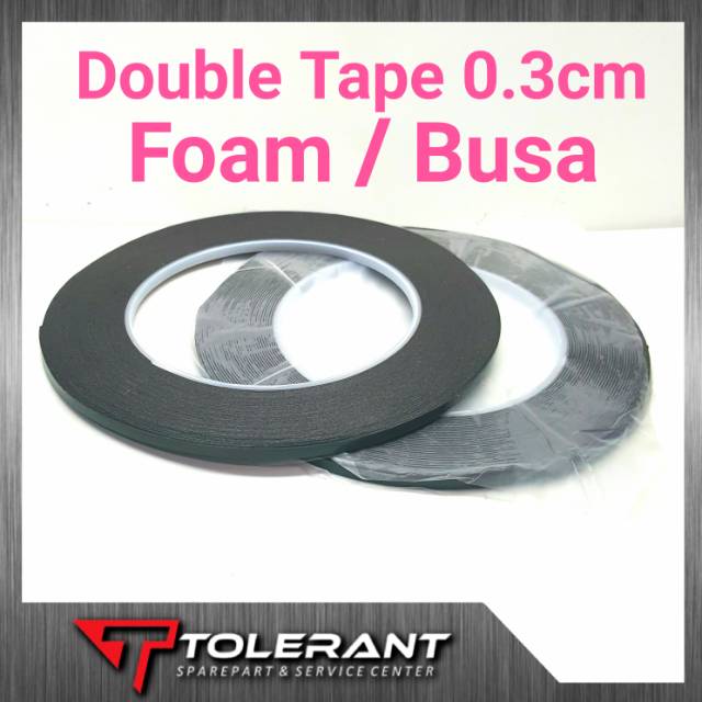 

DOUBLE TAPE BUSA LEM PEREKAT FOAM 0.3CM
