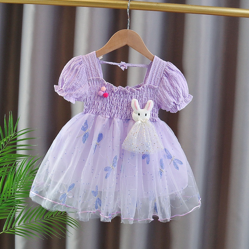 Gaun Dress Tutu Anak Perempuan Pesta 1 2 3 4 Tahun Bayi Perempuan 0 6 Bulan Newborn Import