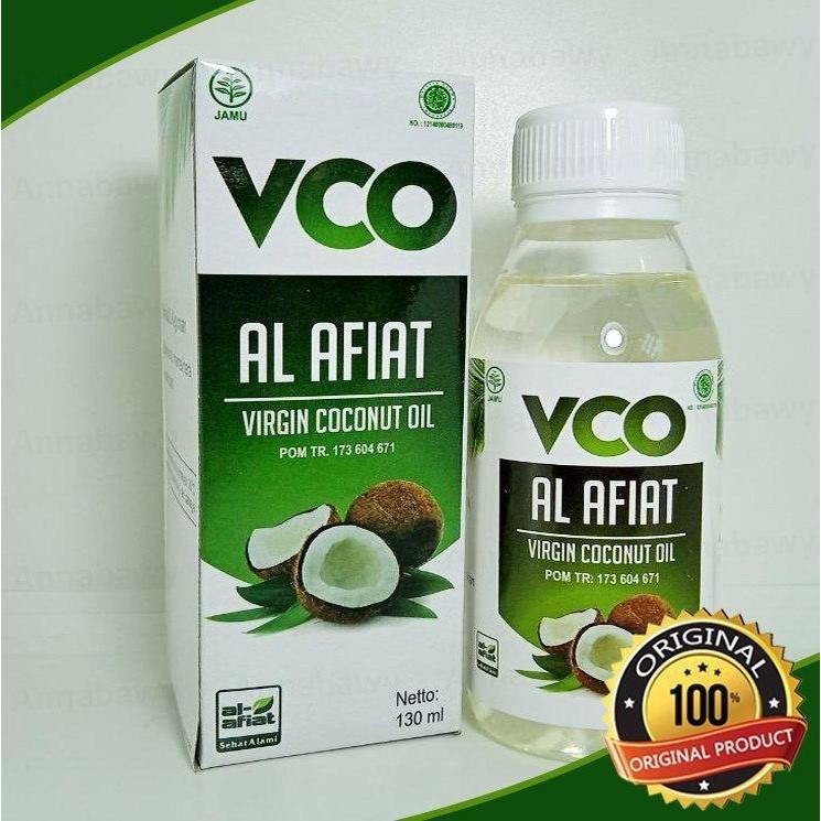 

VCO Minyak Kelapa Murni Virgin Coconut Oil Al Afiat 130 ml Asli