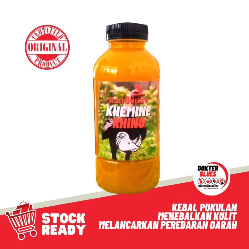 Kemin RHINO Kulit Badak 200ml Menebalkan Kulit Memerahkan Ayam dan Tahan Pukul