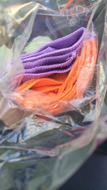 Kain Lap Microfiber 35 X 35 Cm Berwarna Dual Side