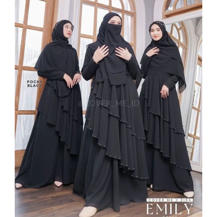 gamis kazami store ceruty full puring