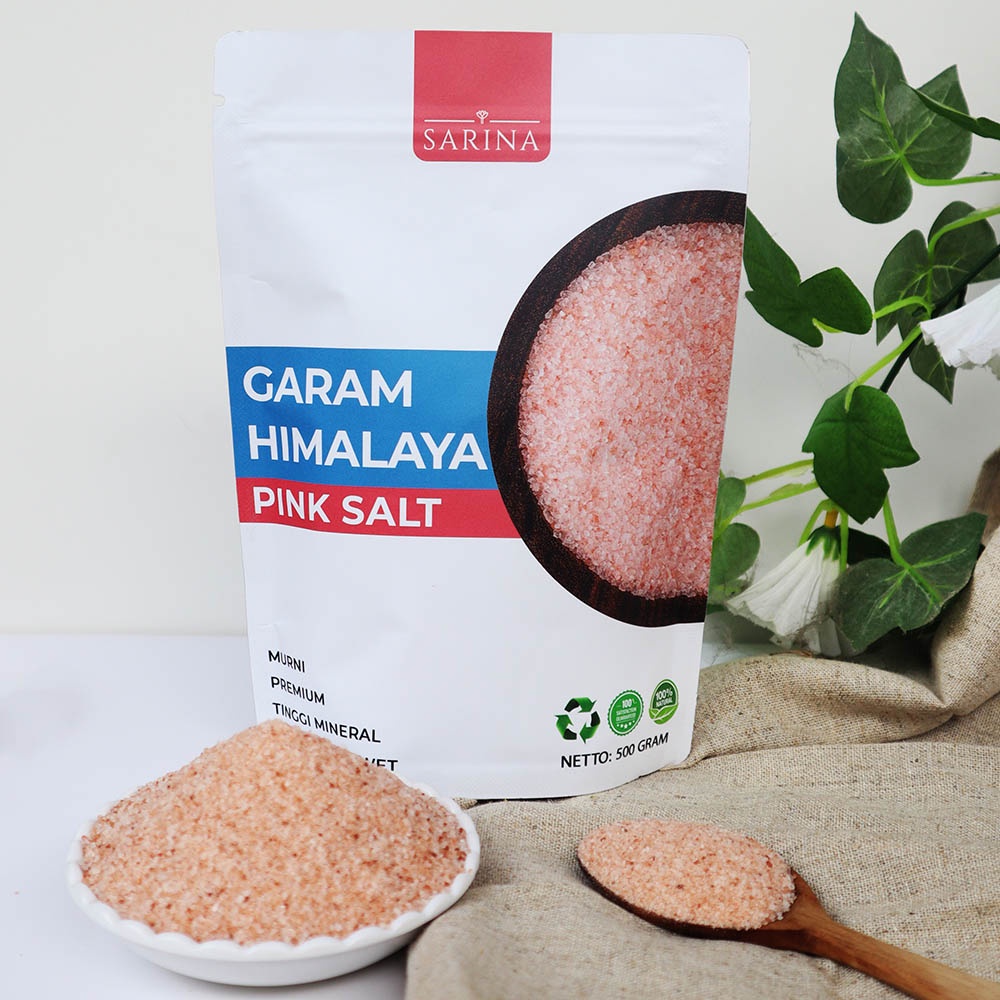 Garam Himalaya 500 Gr Pink Salt Original Premium