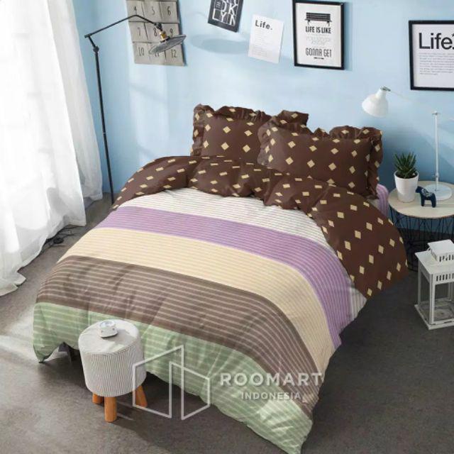 Bed Cover Rumbai Deluxe Kintakun Aalborg - Ukuran 160x200 & 180x200 / Bedcover Kintakun Murah