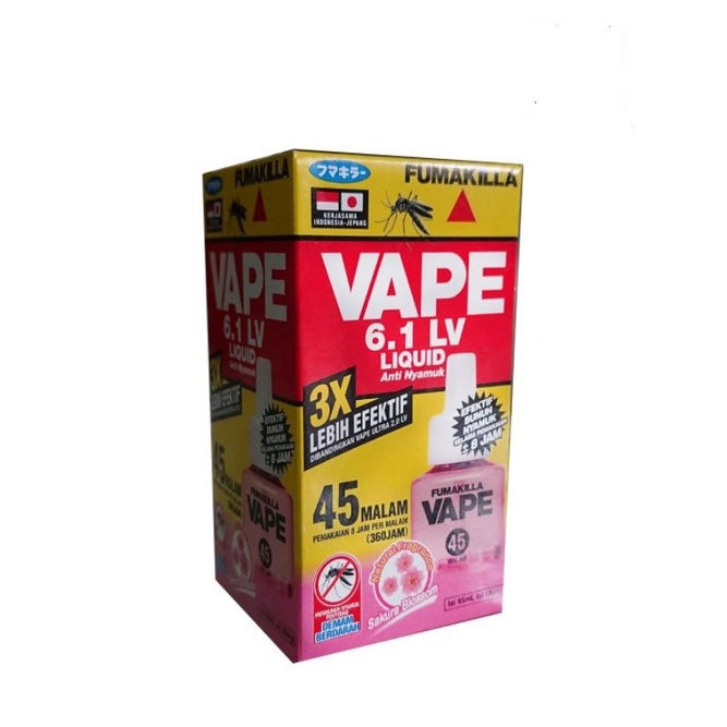 Fumakilla OBAT NYAMUK ELEKTRIK VAPE LIQUID REFILL 45 MALAM