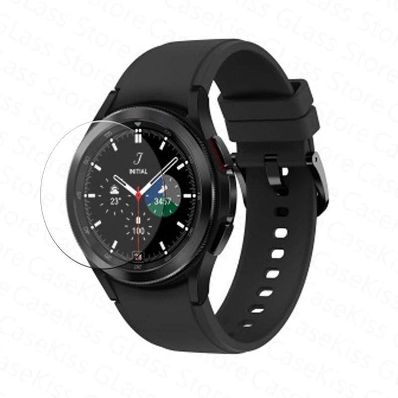 1-3pcs Pelindung Layar Tempered Glass Untuk Samsung Galaxy Watch 4 40mm 44mm Watch4 Classic 42mm 46mm