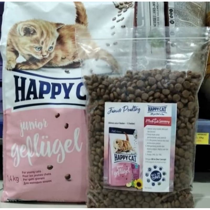 happy cat junior poultry 1000 gr (Repack) - or cat food