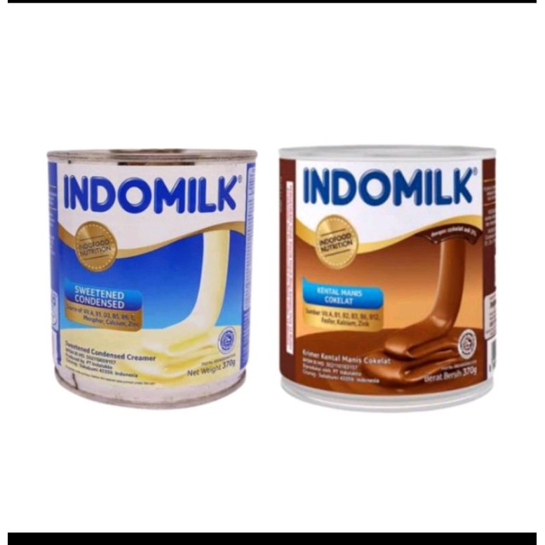 

indomilk kaleng 370 ml