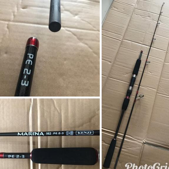 Joran Pancing Carbon Solid 165 cm PE 2-3 Kenzi Marina