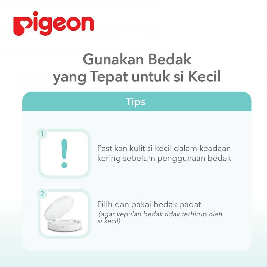 PIGEON BABY COMPACT POWDER WITH CHAMOMILE 45 GR / BEDAK BAYI