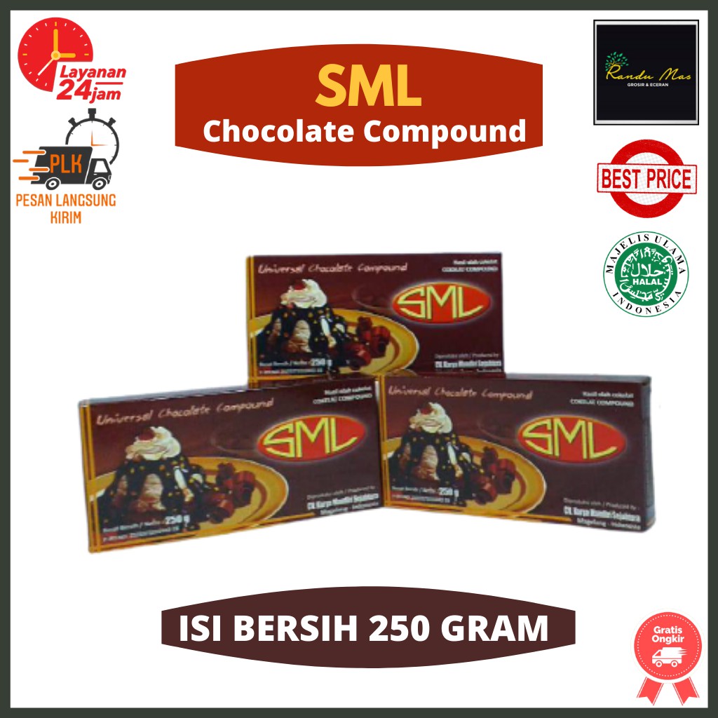 Coklat Batangan Murah Cokelat Sml 250gr Universal Dark Chocolate Compound Coklat Blok Halal Termurah