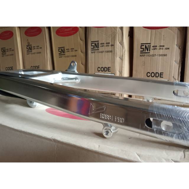 Swing Arm / Sasis Vrossi Pro Ninja R Warna Silver