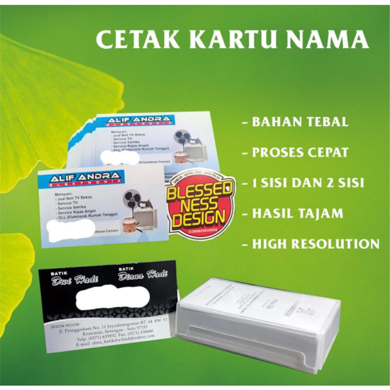 

CETAK KARTU NAMA 1 SISI 2 SISI PREMIUM PRINT | BOX