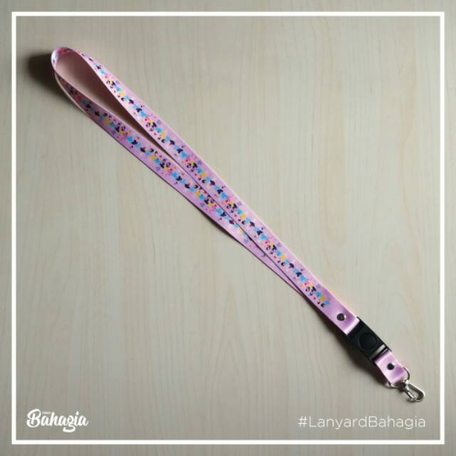 

Lanyard Princess Ballerina Pink