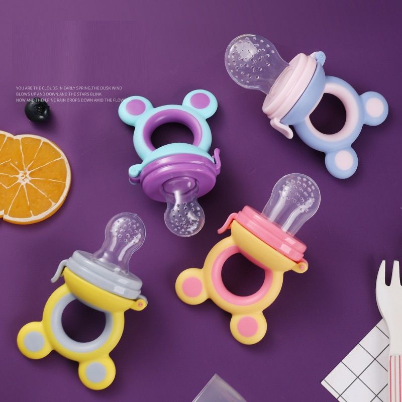 BPA Free Empeng Buah Mickey Bayi Mpasi Multifungsi  Baby Fruit Feeder