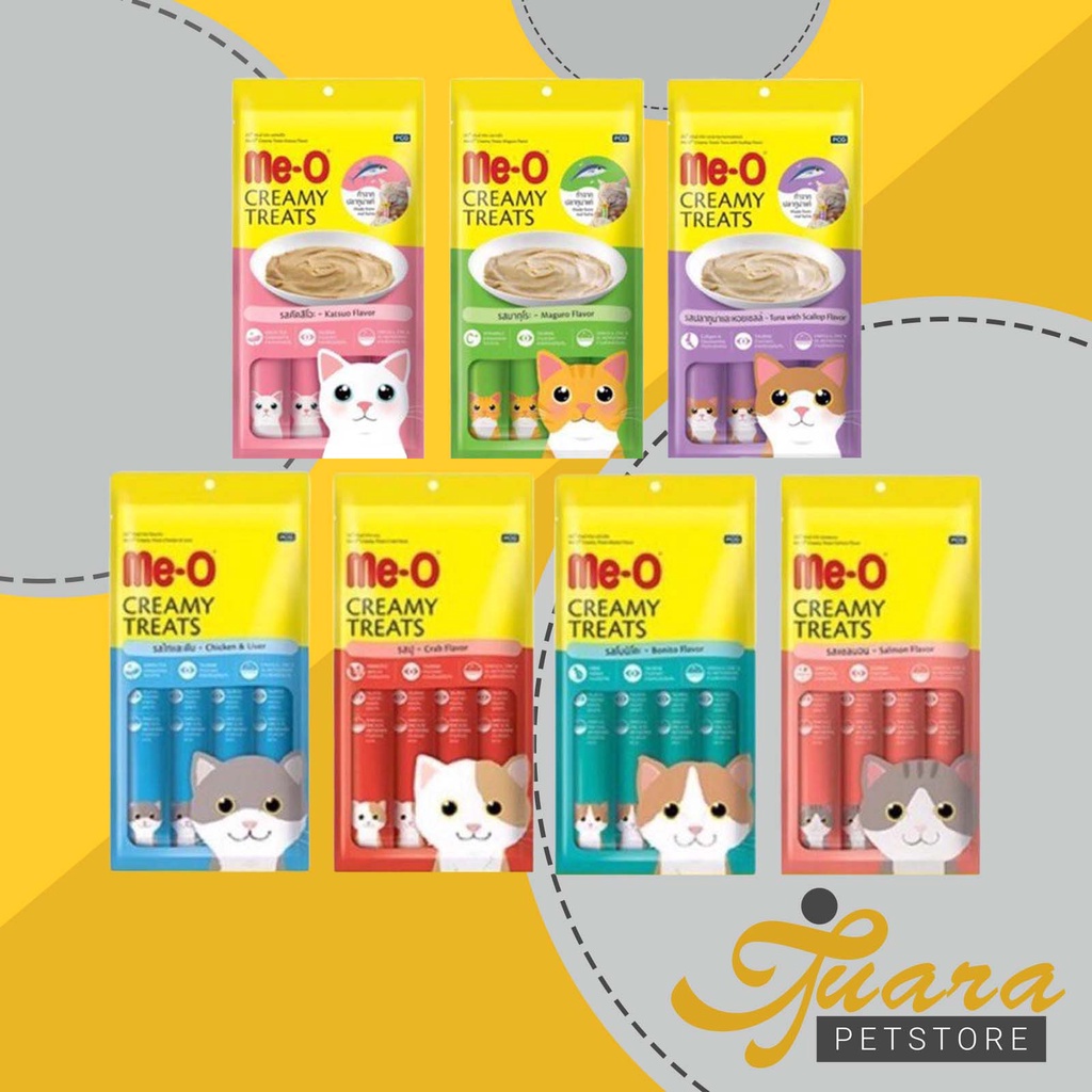 Meo Creamy Treats Snack Kucing meo 15 Gram