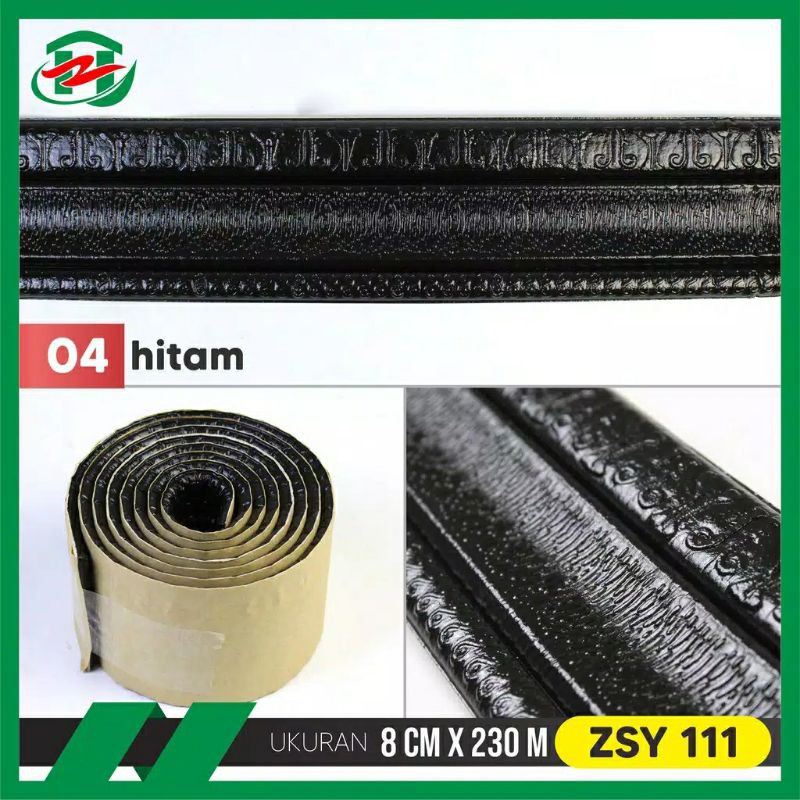 Bisa COD WALLBORDER WALL LIST FOAM 3D MOTIF ELEGAN Stiker WallSticker