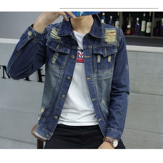 67 Koleksi Model Jaket Cowok Denim Terbaik