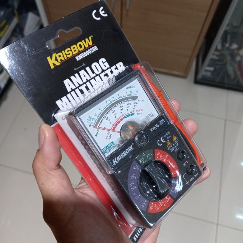 Jual Krisbow analog multimeter alat ukur multimeter analog Shopee