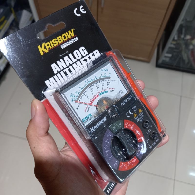 Jual Krisbow Analog Multimeter Alat Ukur Multimeter Analog Shopee