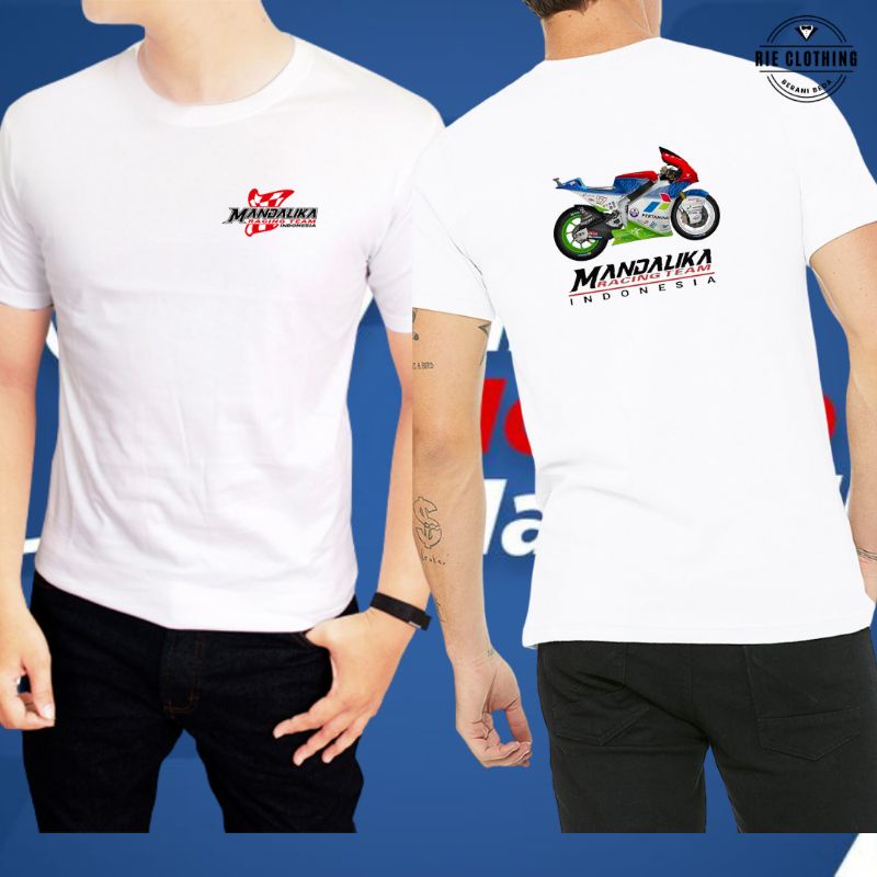 Kaos Moto Gp Indonesia | Kaos Mandalika Racing Team | Sirkuit Mandalika Lombok