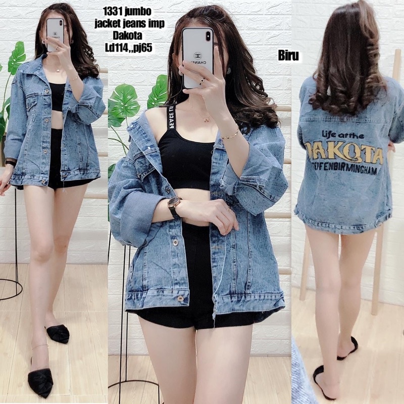 JAKET JEANS DAKOTA KODE AMR 4211