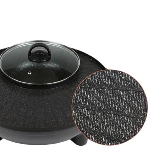 Cookorean Smart Grill fry hotpot 2 in 1 masak panggang ala korea bbq