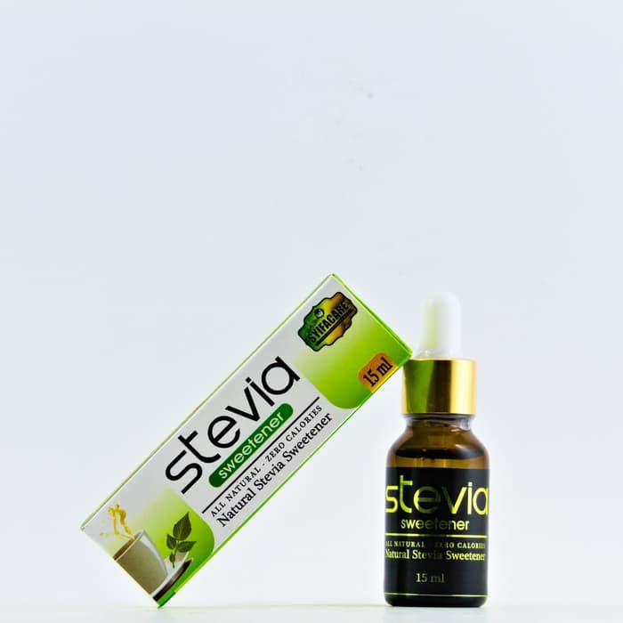 Stevia sweetener gula cair pemanis alami pengganti gula non kalori 15 ml