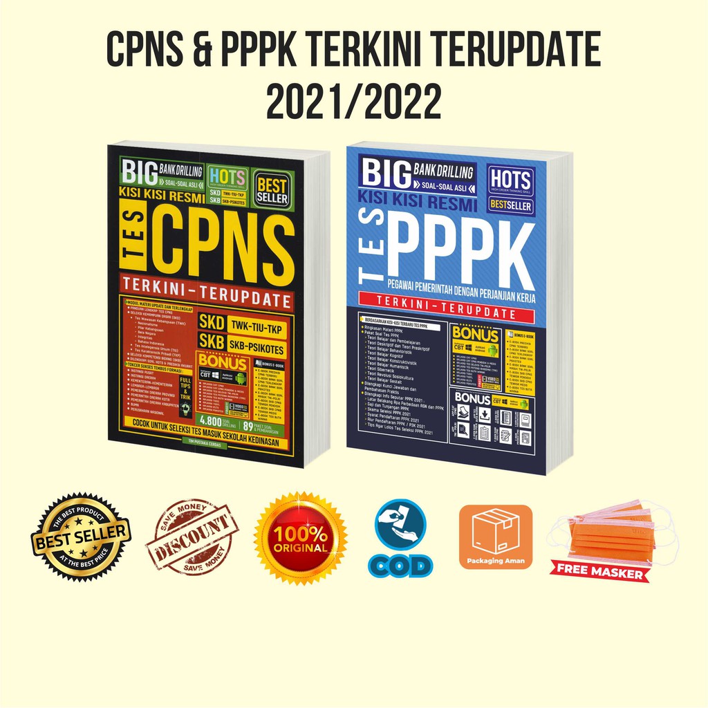 Buku Cpns 2021 Buku Tes Cpns Untuk Umum Big Bank Drilling Kisi Kisi Resmi Hots Terkini Terupdate Shopee Indonesia