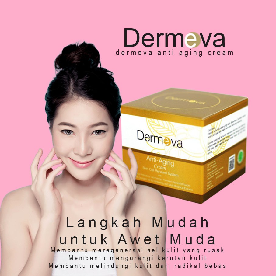Cream Dermeva Anti Aging | Serum Dermeva Anti Aging Resmi Bpom