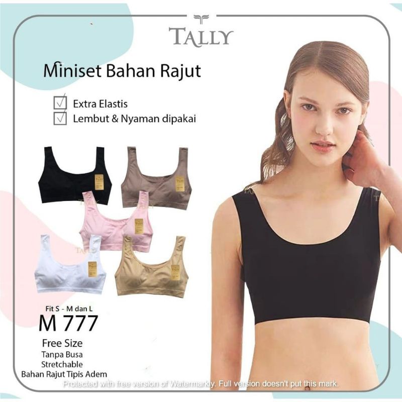 Miniset Rajut Halus TALLY 777 Nyaman Dipakainya