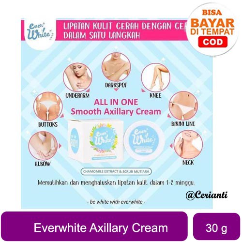 Everwhite Axillary Cream (Underarm) Blue Cerianti