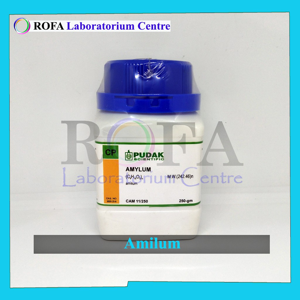 

Amilum / Amylum / Pati / (C6H10O5)n 250 Gram
