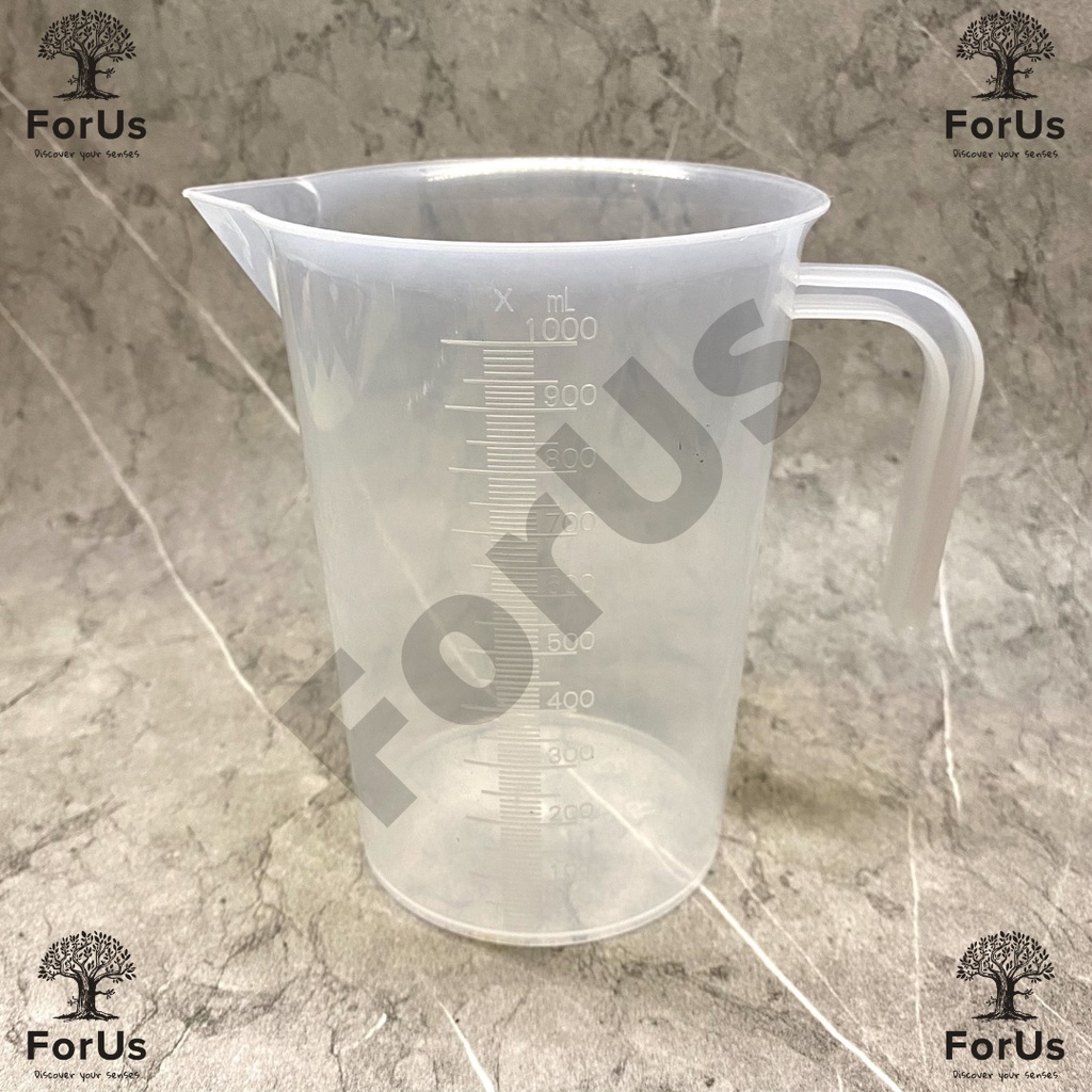 Gelas Takar 1000ml - Gelas Ukur Plastik - Measuring Jug