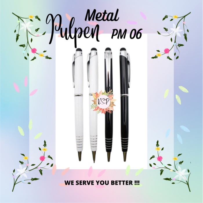 

Best Seller! Pen Promosi-Souvenir Pen Metal PM 06 Terbatas!