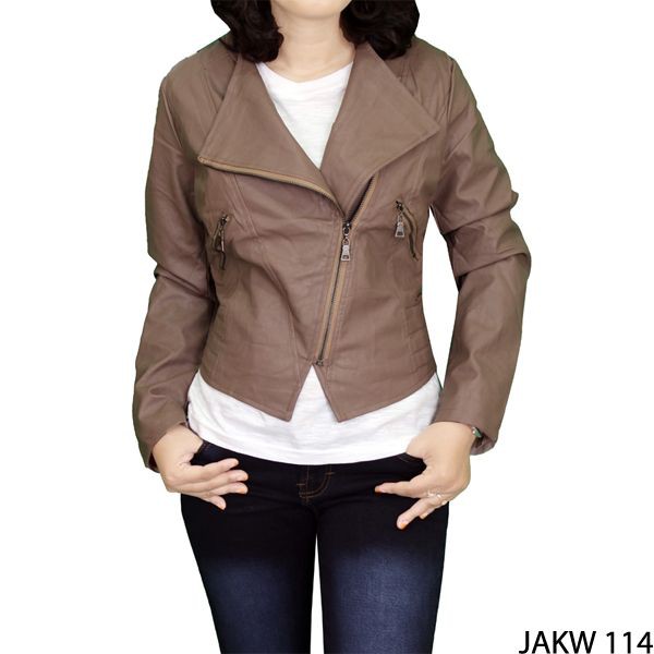 Jaket Wanita Fashion Fabric Krem – JAKW 114