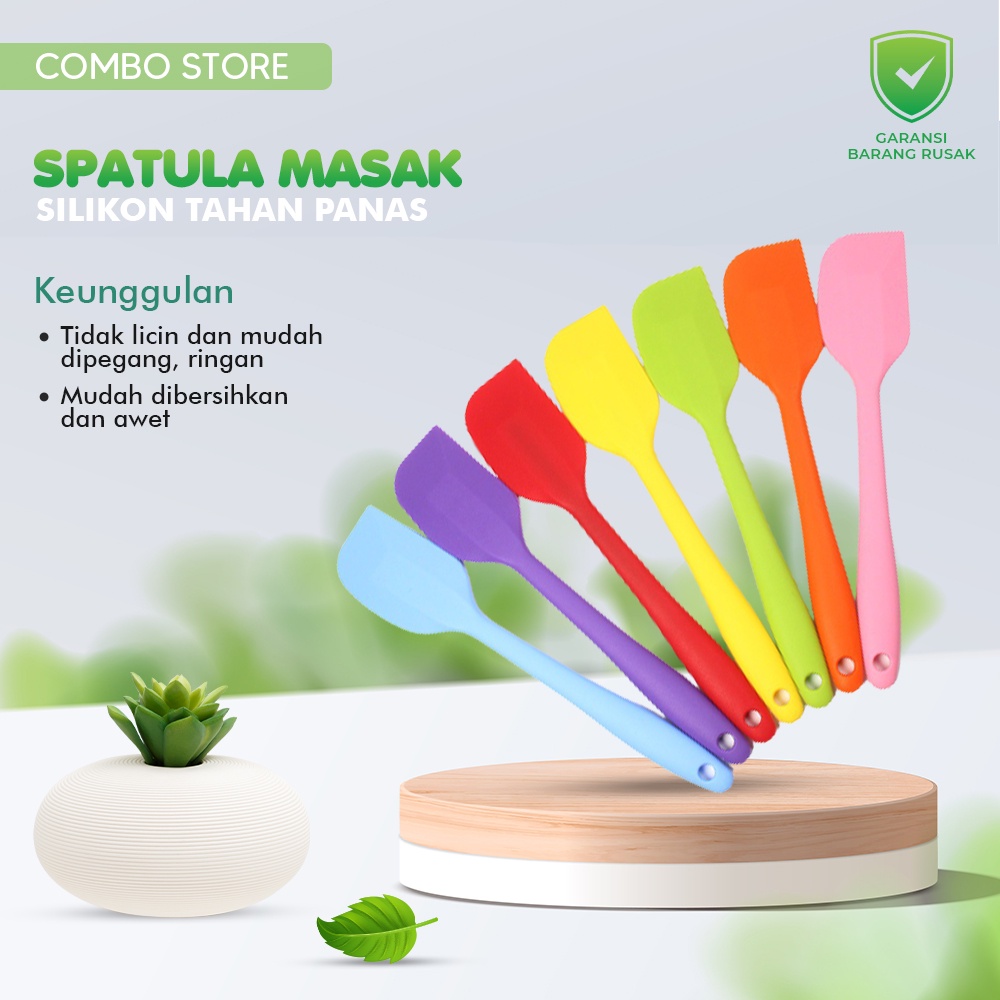 Spatula Masak Silikon Sodet Alat Masak Tahan Panas