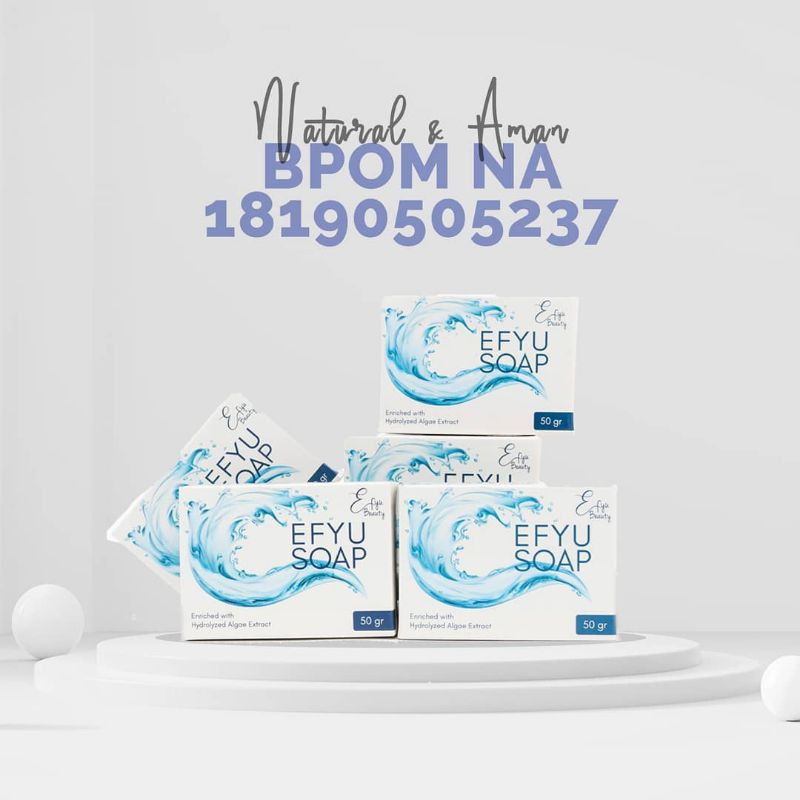 SABUN EFYU BEAUTY / EFYU ALGAE BAR SOAP