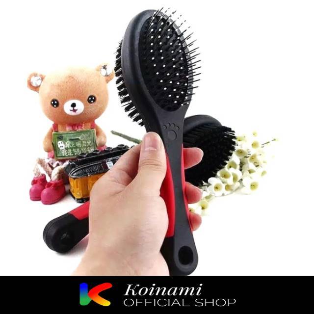 SISIR DOUBLE SIKAT / SISIR KUCING / SISIR ANJING / GROOMING / AKSESORIS ANJING KUCING