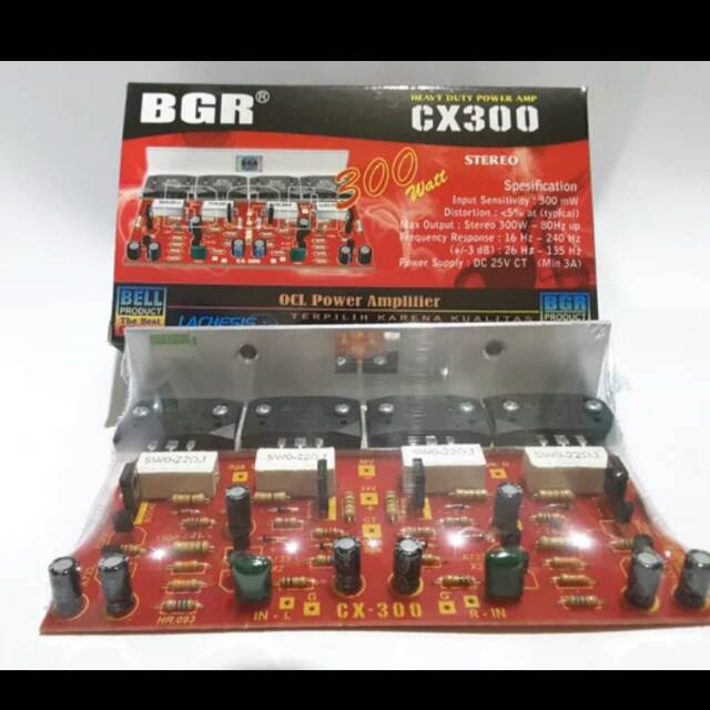 POWER STEREO SANKEN CX300 BELL