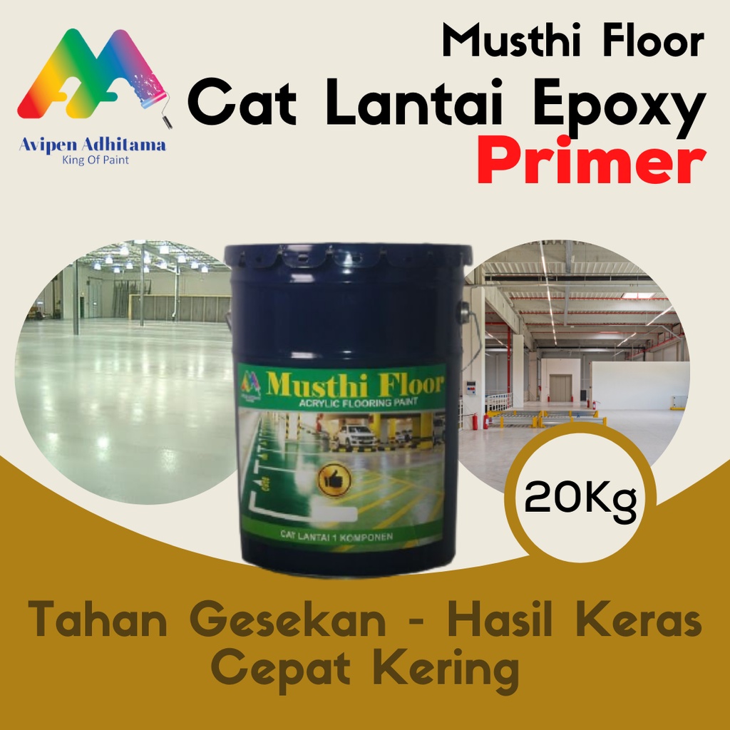 Cat Dasar Lantai Epoxy Primer 20 Kg Langsung dari Pabrik