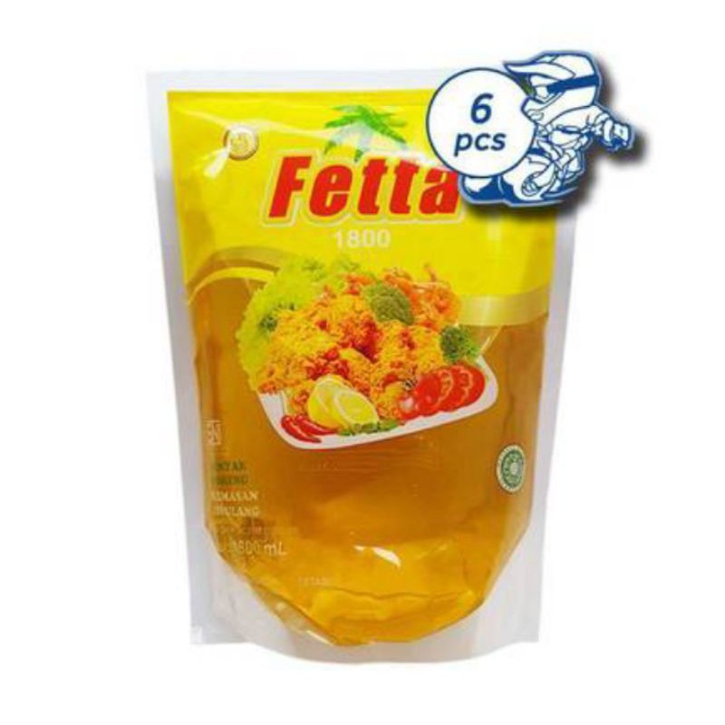 

Minyak Goreng FETTA 2000ml Per Dus Isi 6pcs