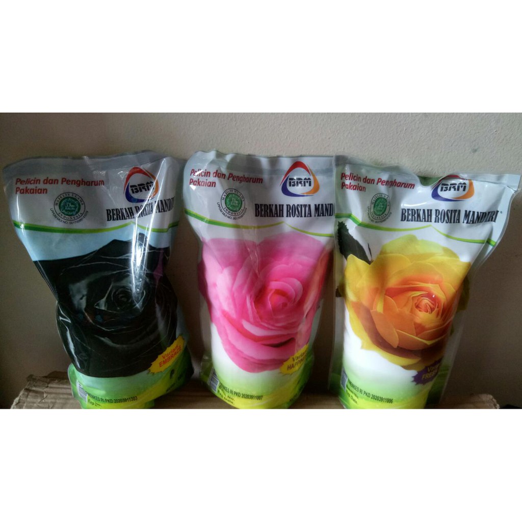 Pelicin dan pengharum Mawar Super Laundry refill - BRM