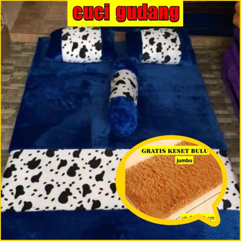 Kasur lantai bulu rasfur