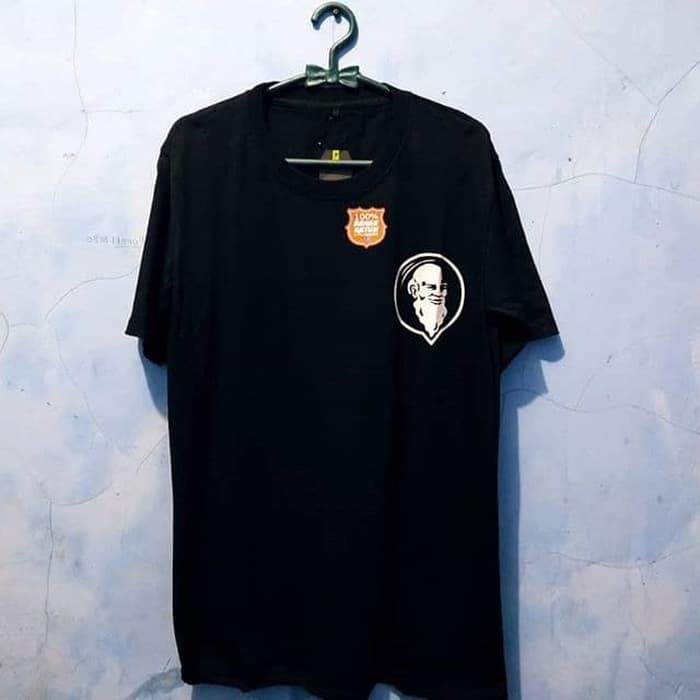 Kaos Tshirt Baju Obral Murah Combed 30S Distro LOGO KECiL ORANG TUA AMER ANGGUR MERAH polos custom