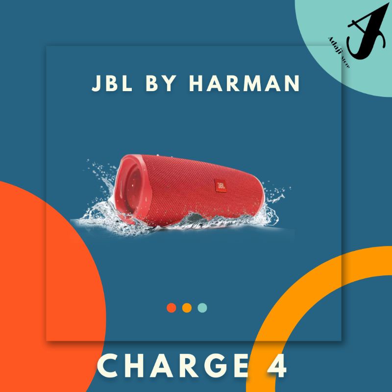 Adaji Store | Speaker JBL CHARGE 4 Original Garansi 1 Tahun IMS