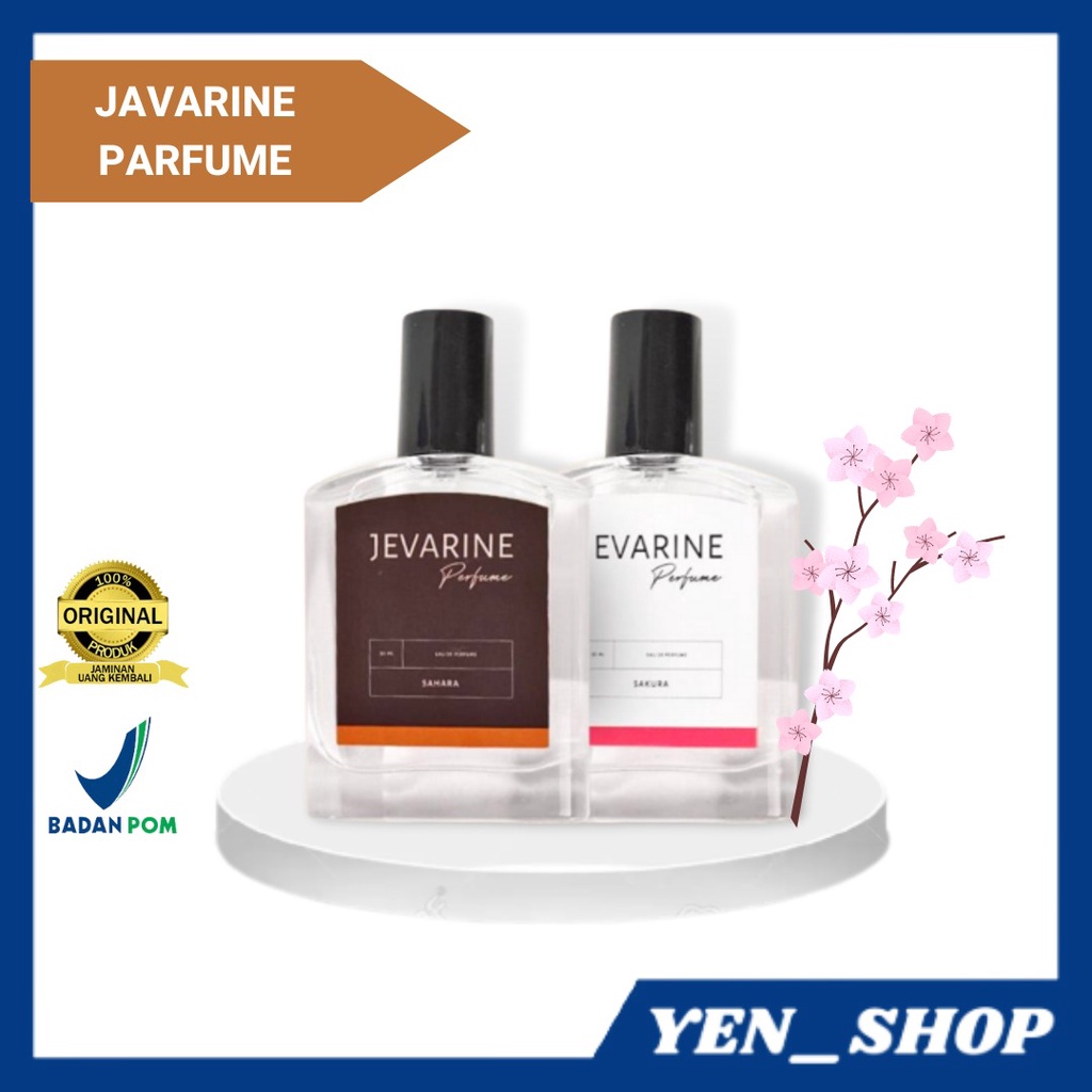 Jevarine Parfum Couple / Minyak Wangi Jevarine / Jevarine Sakura &amp; Sahara Parfum couple 50ml ORIGINAL